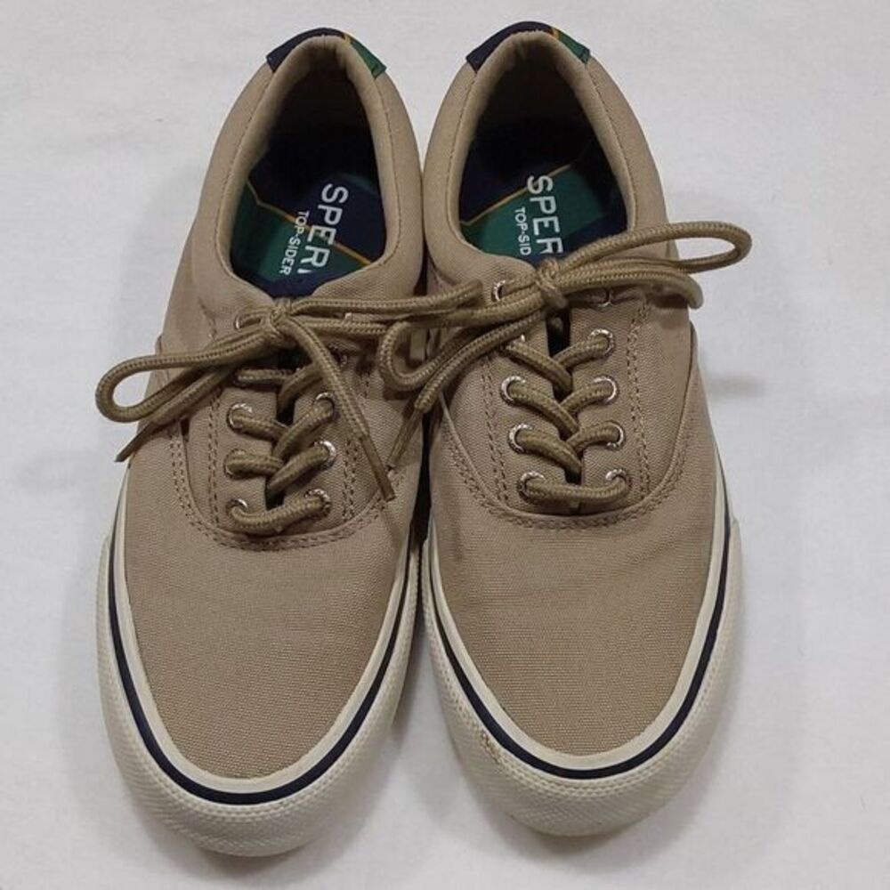 Sperry Top Sider Striper 2 CVO Tan Mens Shoe Size 7 STS21430